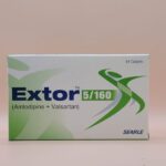 Extor 5/160 (Amlodipine+Valsartan) tablets