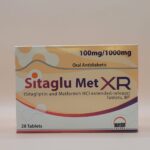 Sitaglu Met XR (Sitagliptin and Metformin HCl extended release) 100mg/1000mg tablets