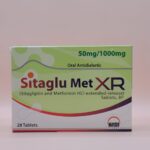 Sitaglu Met XR (Sitagliptin and Metformin HCl extended release) 50mg/1000mg tablets
