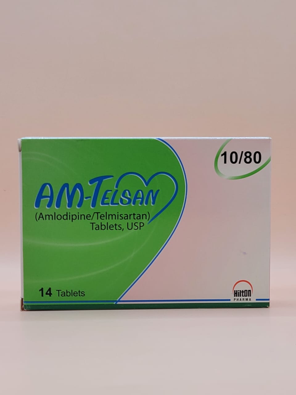 IMG-20250212-WA0094 AM-TELSAN(Amlodipine/Telmisartan) Tablets,USP 10/80mg tablets - Image 1