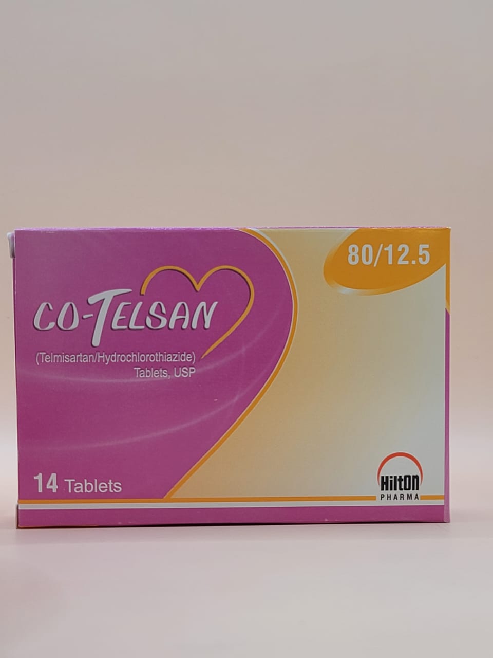 IMG-20250212-WA0098 CO-TELSAN (Telmisartan/Hydrochlorothiazide) 80/12.5 mg Tablets - Image 1