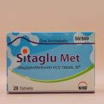 Sitaglu Met (Sitagliptin/Metformin HCl) 50/500mg tablets
