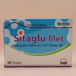 Sitaglu Met (Sitagliptin/Metformin HCl) 50/850mg tablets