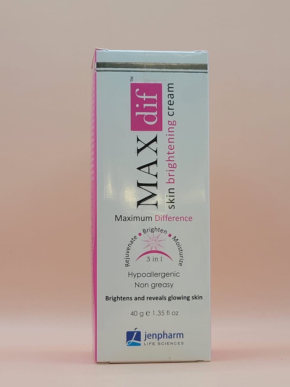 IMG-20250212-WA0148 MAX dif skin brightening cream (Hypoallerganic Non greasy) 40g e - Image 1
