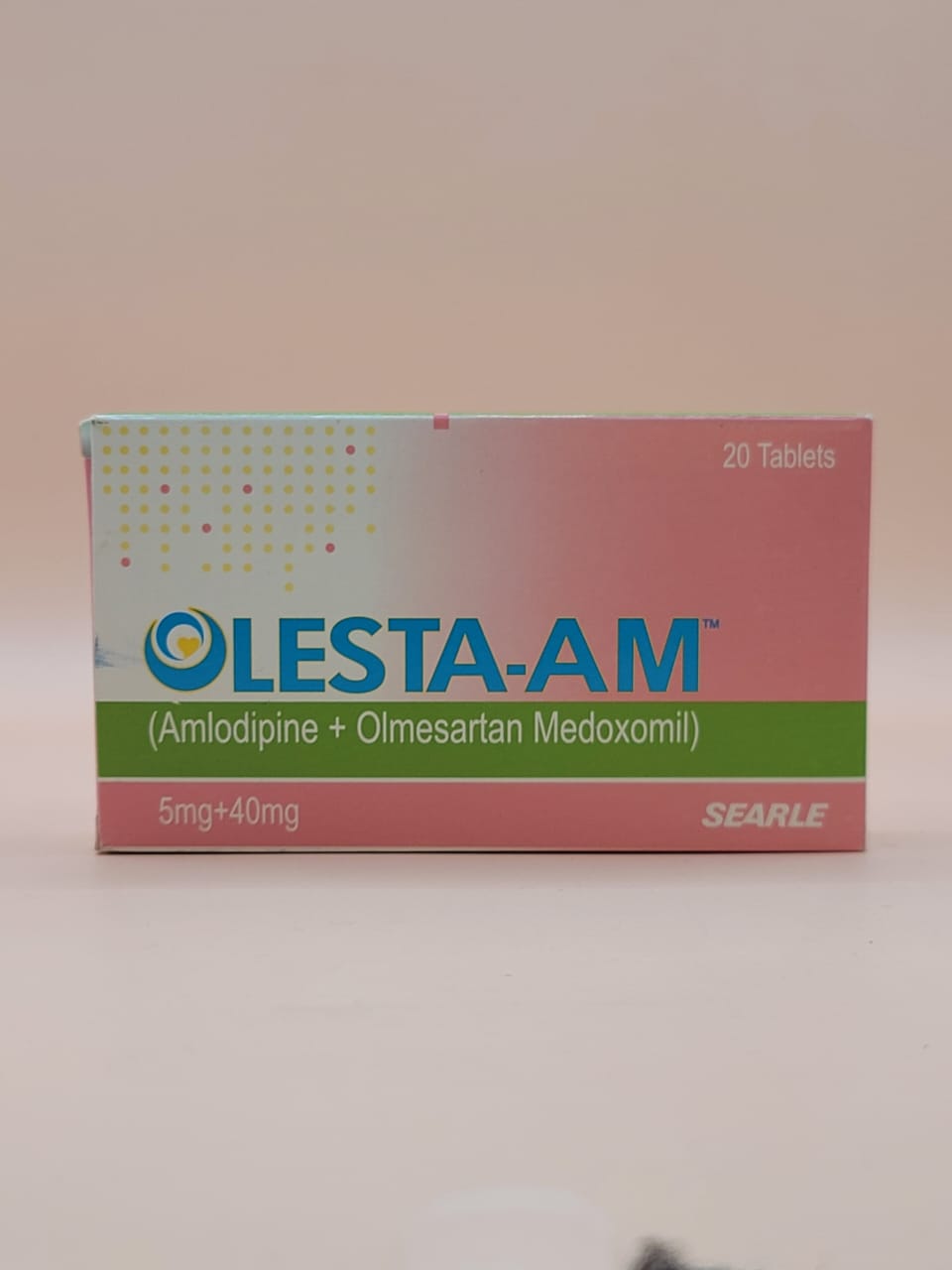 IMG-20250212-WA0180 OLESTA-AM (Amlodipine+Olmesartan Medoxomil) 5mg+40mg tablets - Image 1