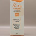 D-tox SUNBLOCK SPF100 BROAD SPECTRUM UVA/UVB 50gram