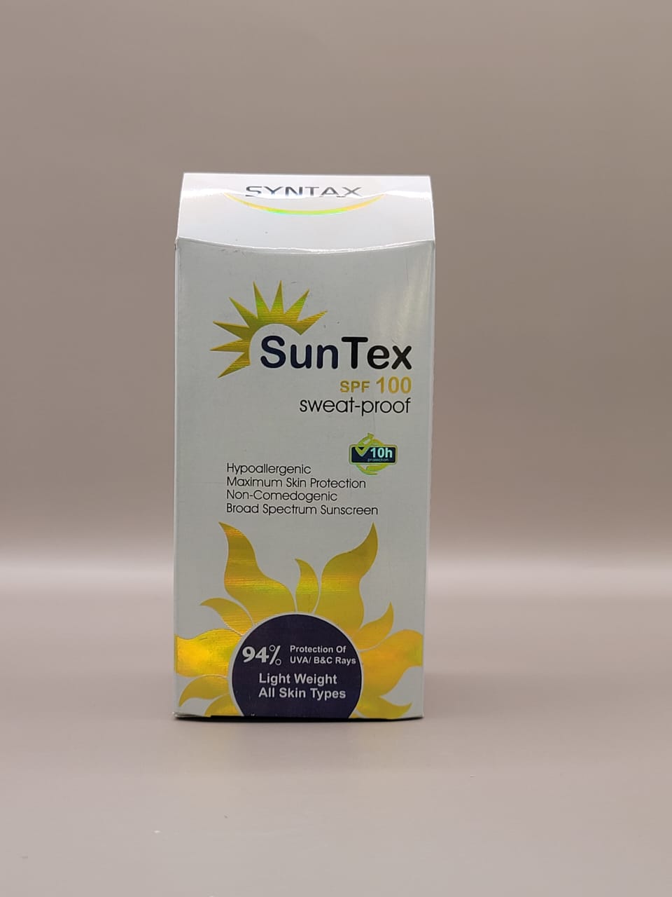 IMG-20250220-WA0045 SunTex SPF 100 sweat-proof All skin type - Image 1