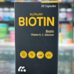 ALFALAH BIOTIN (Biotin Vitamin A,C, Selenium) 30 capsules