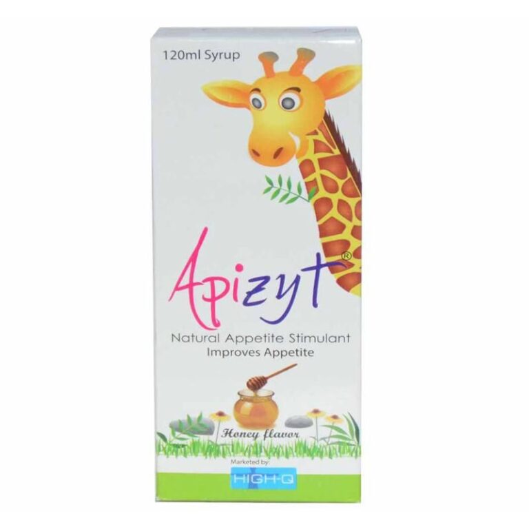 Apizyt Natural Appetite Stimulant syrup 120ml bottle for kids