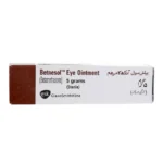 5g tube of sterile Betnesol Eye Ointment containing Betamethasone for eye inflammation.