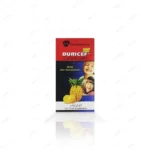 Box of Duricef 250 mg Suspension ninety ml by GSK showing pineapple and orange flavors.