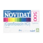 Novidat 500mg 10 Tablets