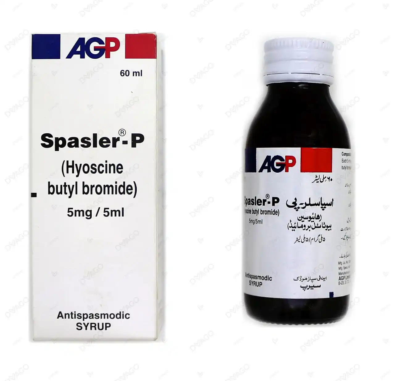 1641998 Spasler - P Syrup 60ml - Image 1
