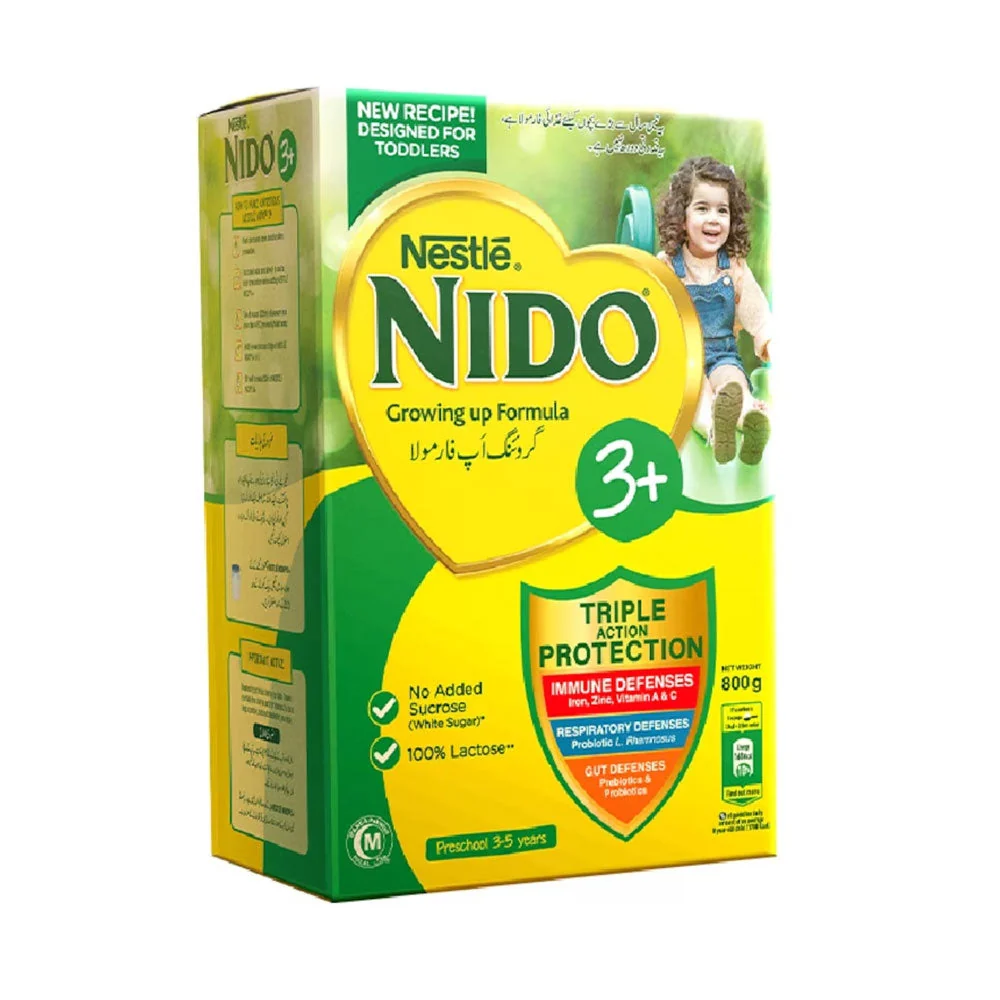 8961008224855 Nestle Nido 3+ Economy Packet 800g - Image 1
