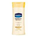Vaseline Deep Restore Intensive Care Body Lotion 100ml bottle for moisturizing dry skin.
